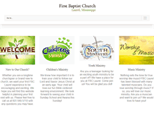 Tablet Screenshot of fbclaurel.org
